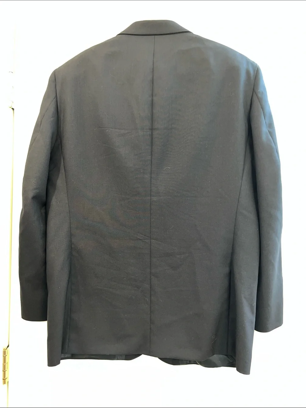 Oscar de la Renta Men's Classic Navy Blazer - Elegant Two-Button Sport Coat
